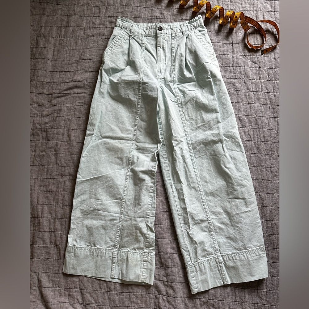 Everlane Organic Cotton Wide Leg Trousers